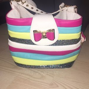 Betsey Johnson Rainbow Cupcake Purse